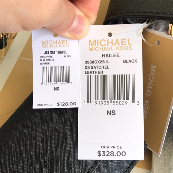 💦🌻mk Satchel set🌻crossbody/Hailee bag/black - Picture 5 of 8